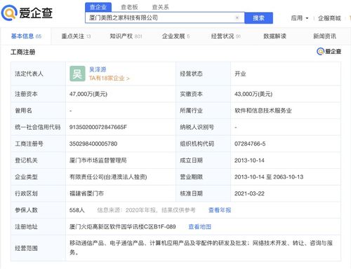 美圖公司澄清 被罰關閉的美圖秀秀網與集團旗下美圖秀秀無關，涉及計算機軟件開發